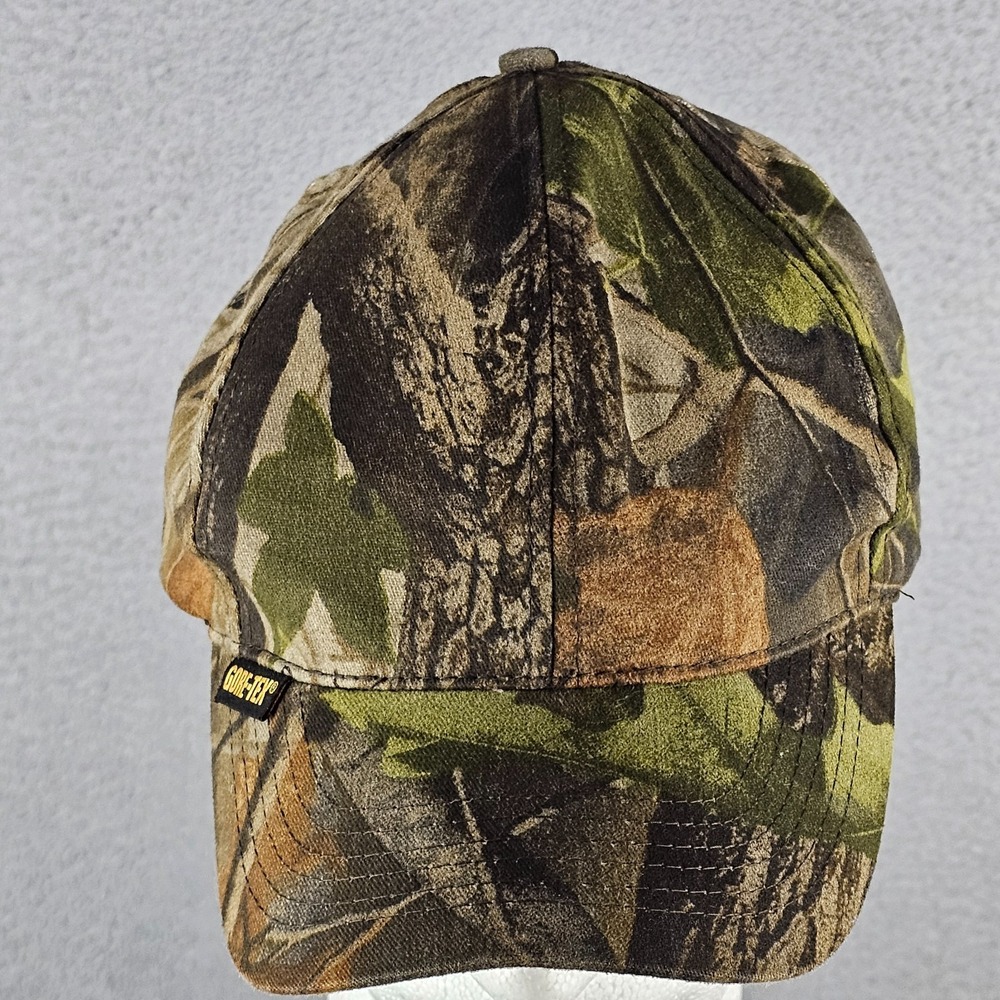 Vintage Whitewater Outdoors Hat Cap‎ Goretex Camouflage Camo Hunting Mens 90s